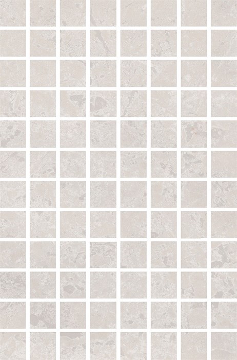 MM8351 Декор Ферони мозаичный серый светлый матовый 20x30x0,69 - фото 55899
