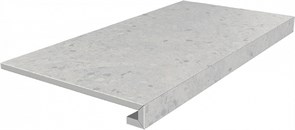 SG632420R/GCF Ступень клееная Терраццо серый светлый  33x60x0,9